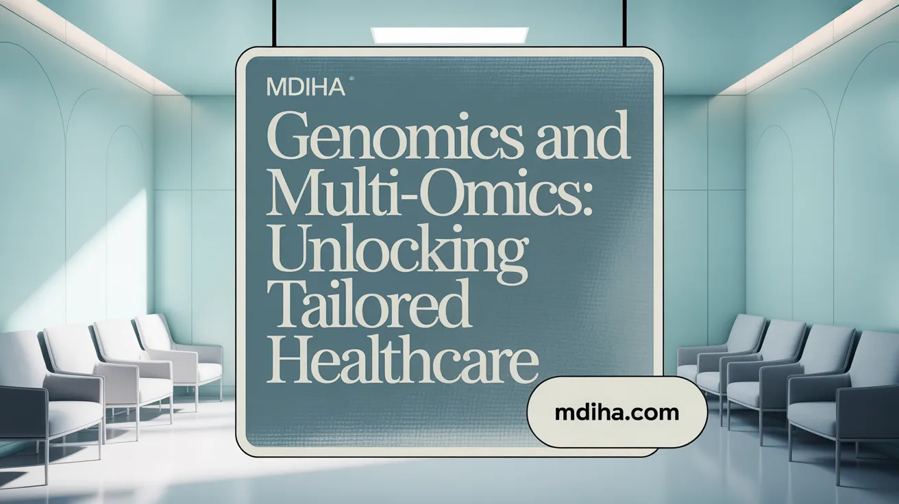 Genomics and Multi-Omics: Unlocking Tailored Healthcare