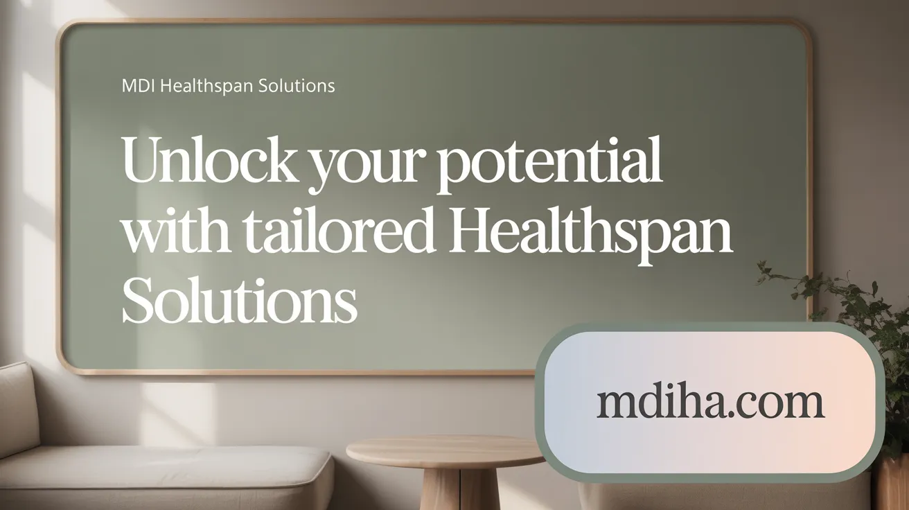Unlock Your Potential with Tailored Healthspan Solutions