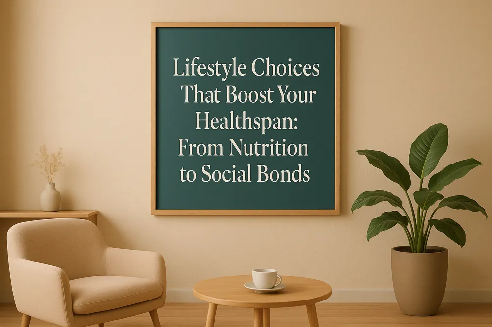 Lifestyle Choices That Boost Your Healthspan: From Nutrition to Social Bonds