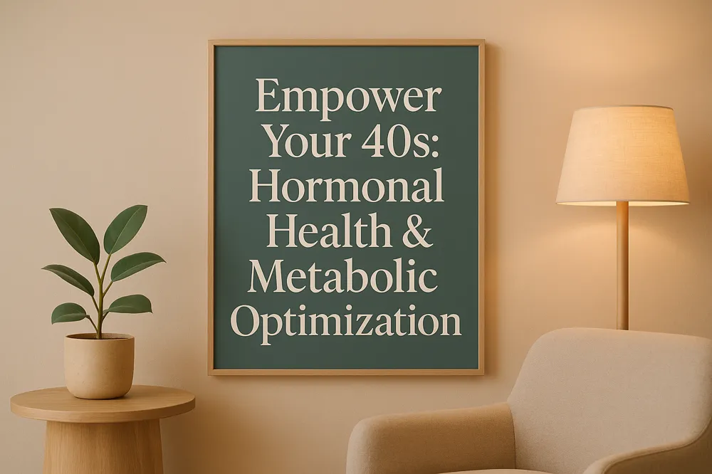 Empower Your 40s: Hormonal Health & Metabolic Optimization