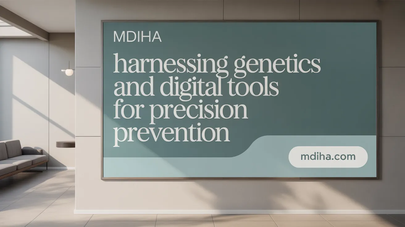 Harnessing Genetics and Digital Tools for Precision Prevention