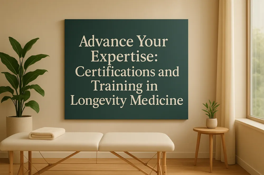 Advance Your Expertise: Certifications and Training in Longevity Medicine