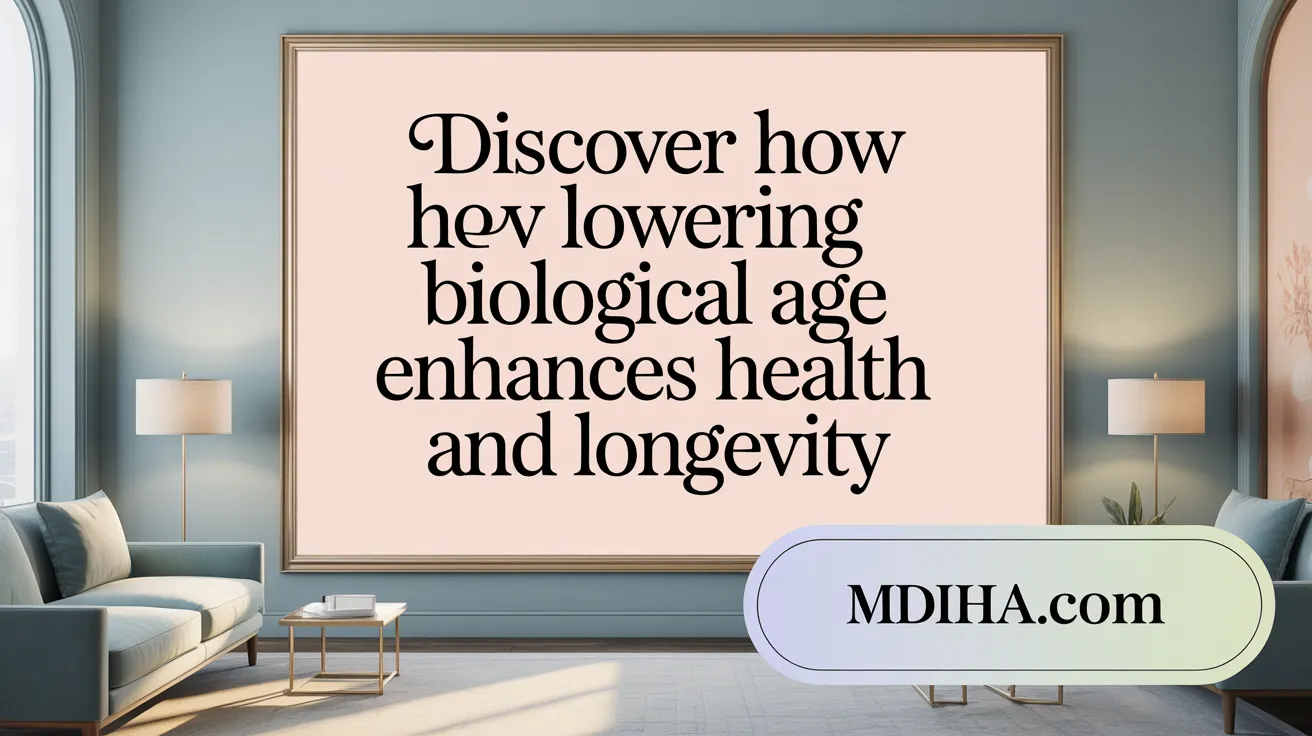Discover How Lowering Biological Age Enhances Health and Longevity