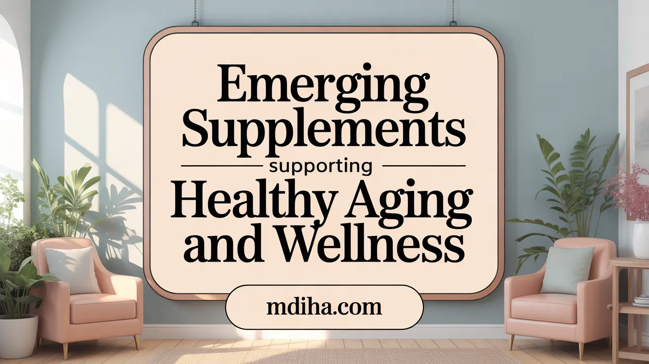 Emerging Supplements Supporting Age-Resistant Biology