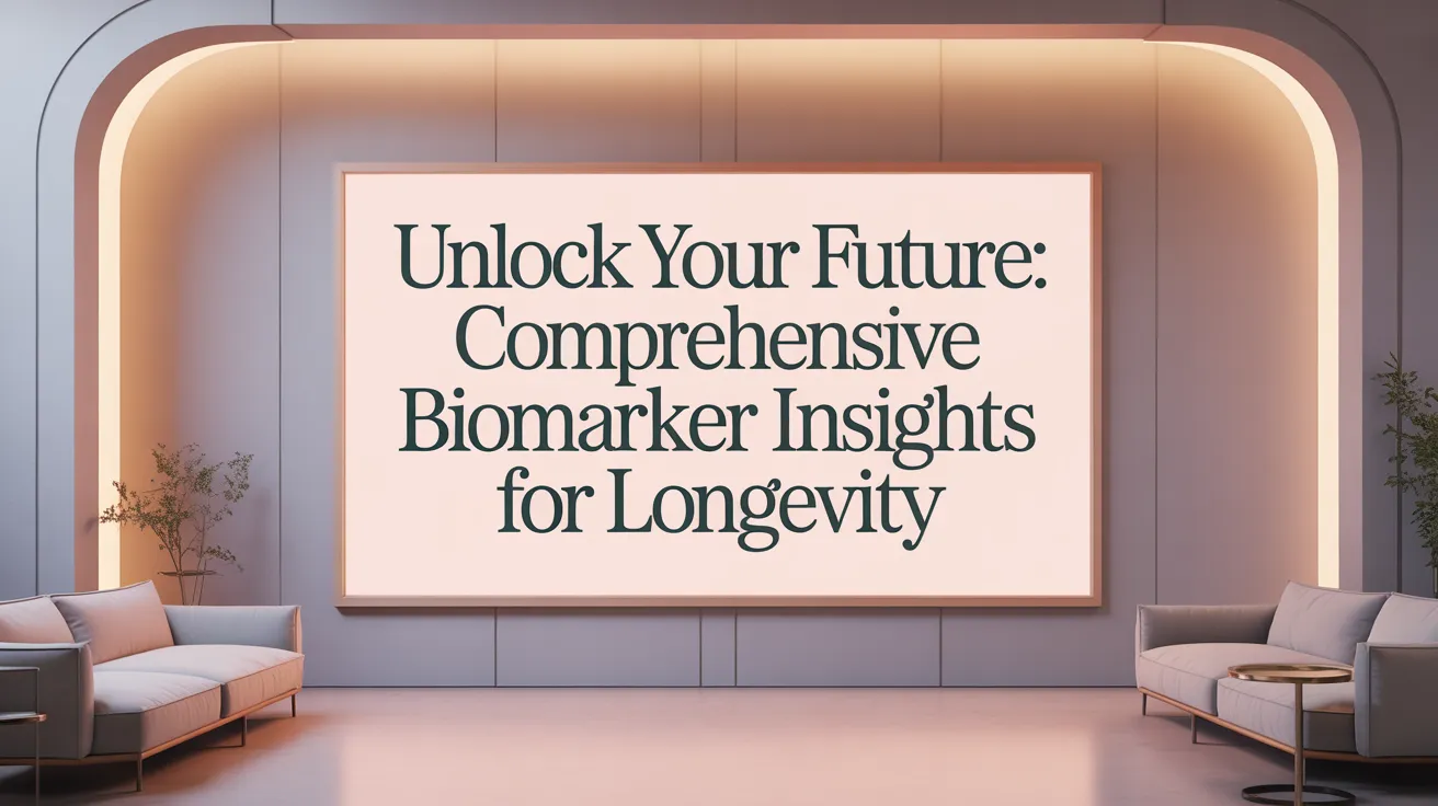 Unlock Your Future: Comprehensive Biomarker Insights for Longevity