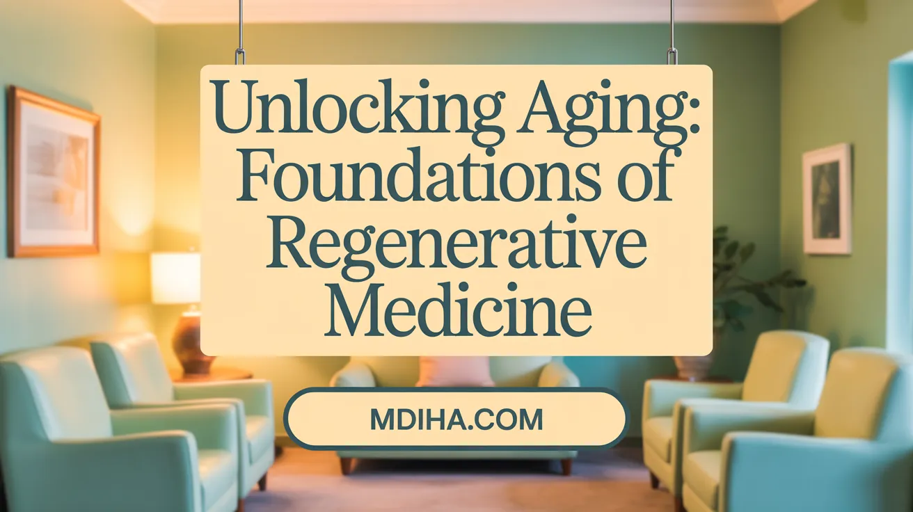 Unlocking Aging: Foundations of Regenerative Medicine
