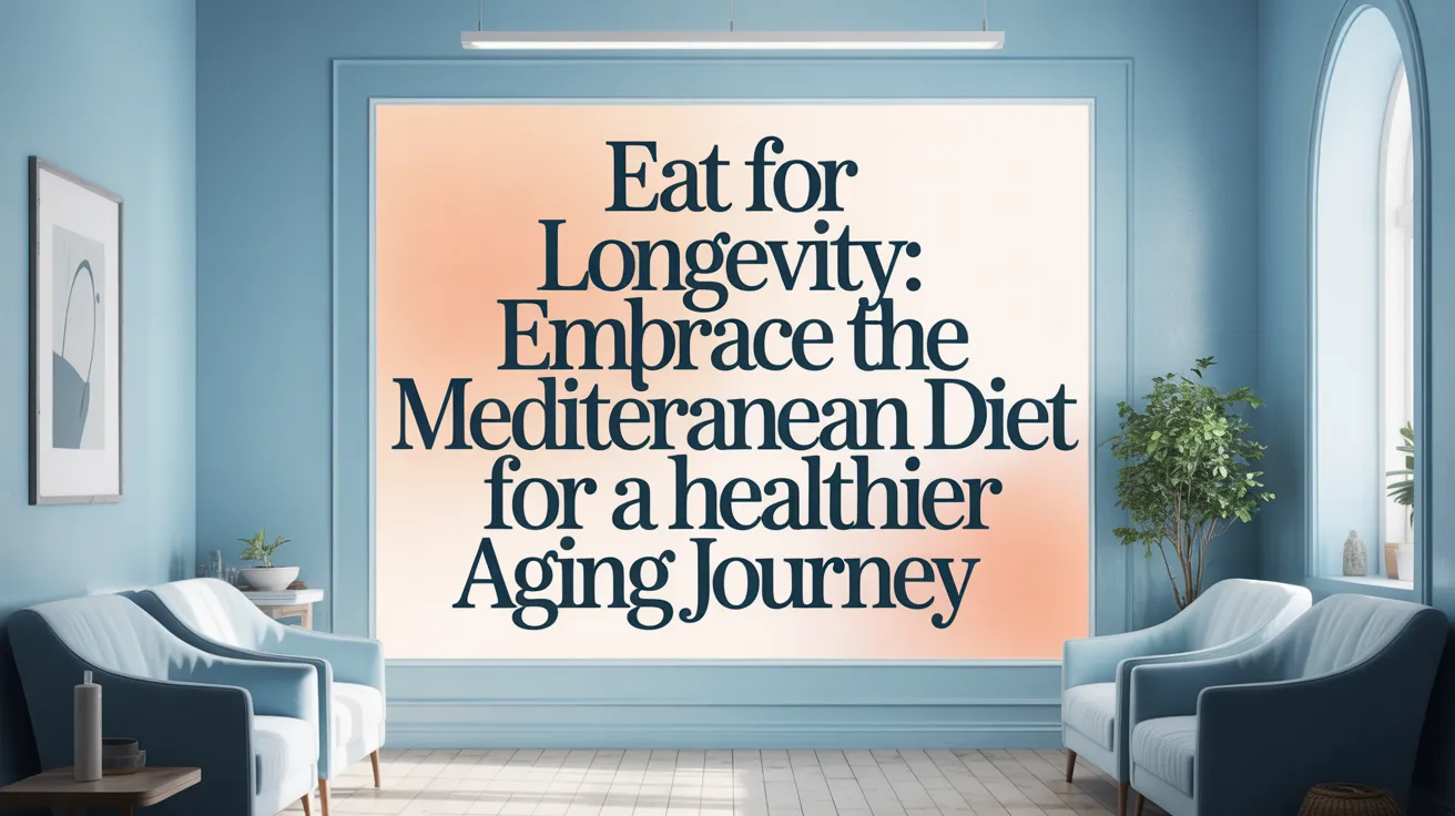 Eat for Longevity: Embrace the Mediterranean Diet for a Healthier Aging Journey