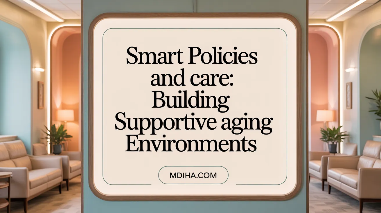Smart Policies and Care: Building Supportive Aging Environments