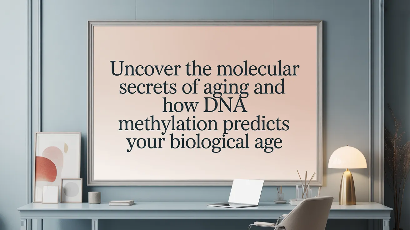 Uncover the Molecular Secrets of Aging and How DNA Methylation Predicts Your Biological Age