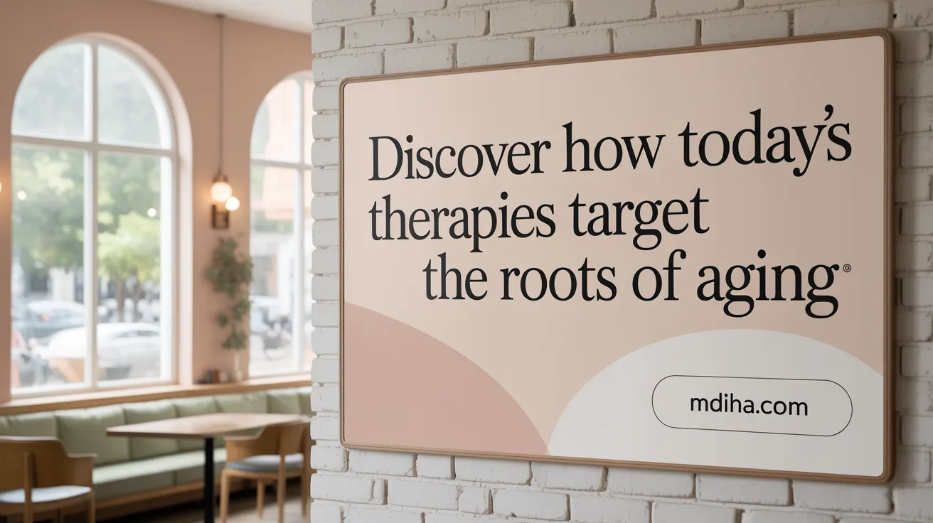 Discover How Today’s Therapies Target the Roots of Aging