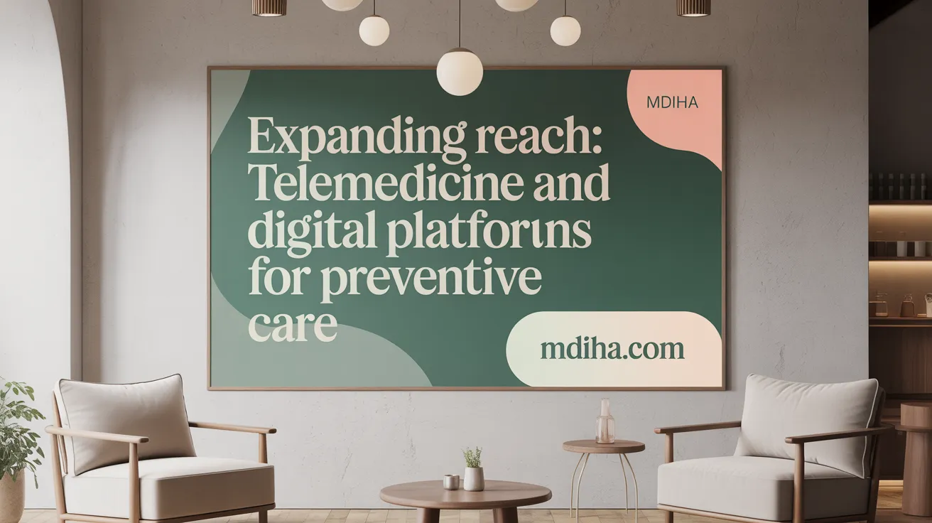 Expanding Reach: Telemedicine and Digital Platforms for Preventive Care