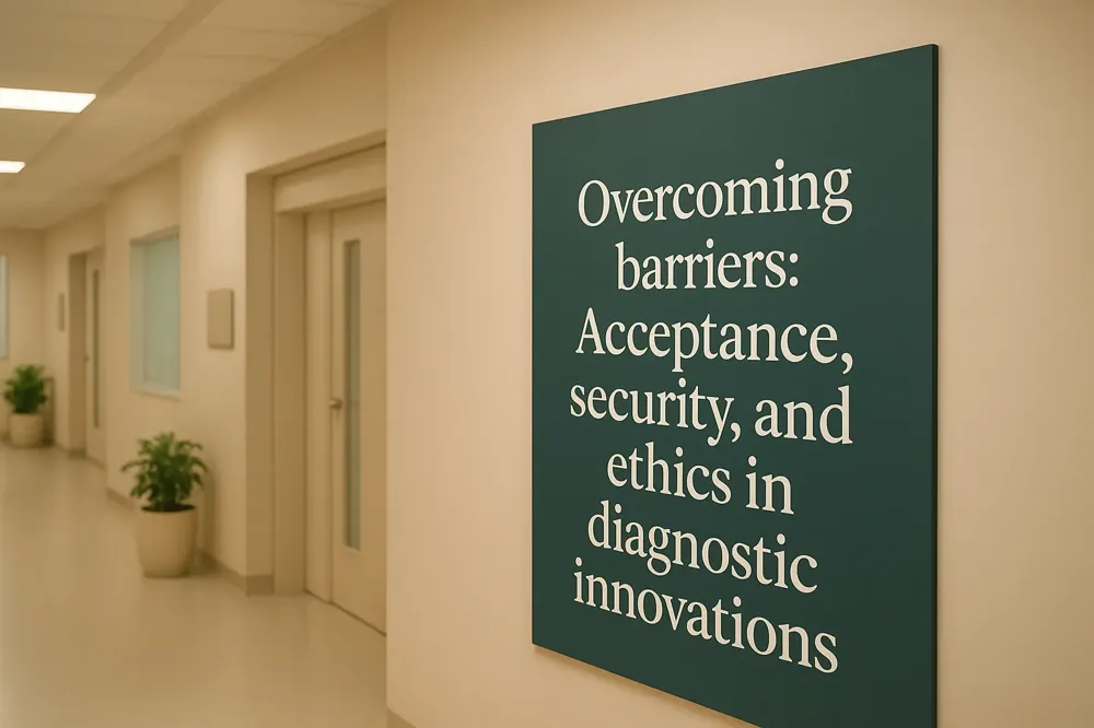 Overcoming barriers: Acceptance, security, and ethics in diagnostic innovations