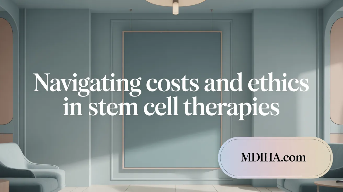 Navigating Costs and Ethics in Stem Cell Therapies