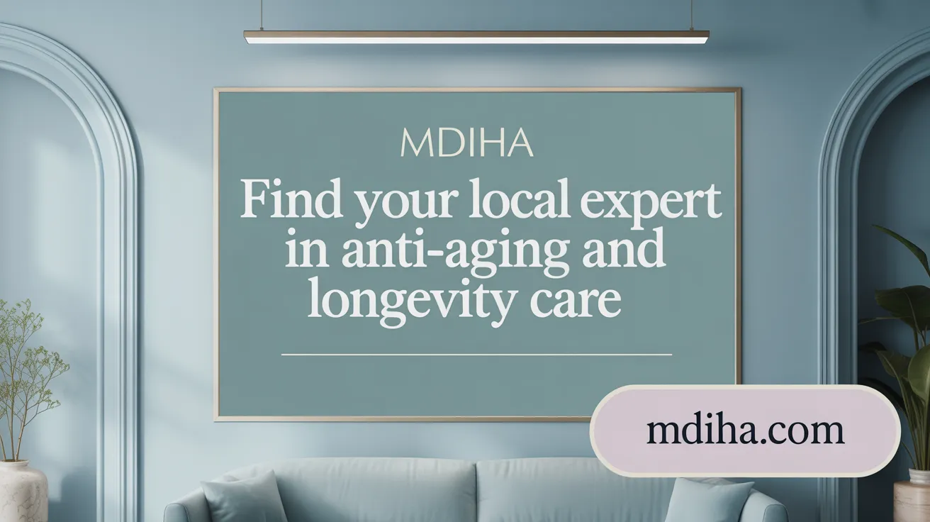 Find Your Local Expert in Anti-Aging and Longevity Care