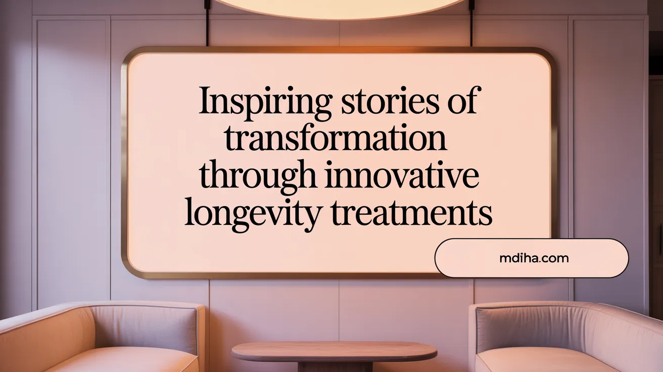 Inspiring Stories of Transformation Through Innovative Longevity Treatments