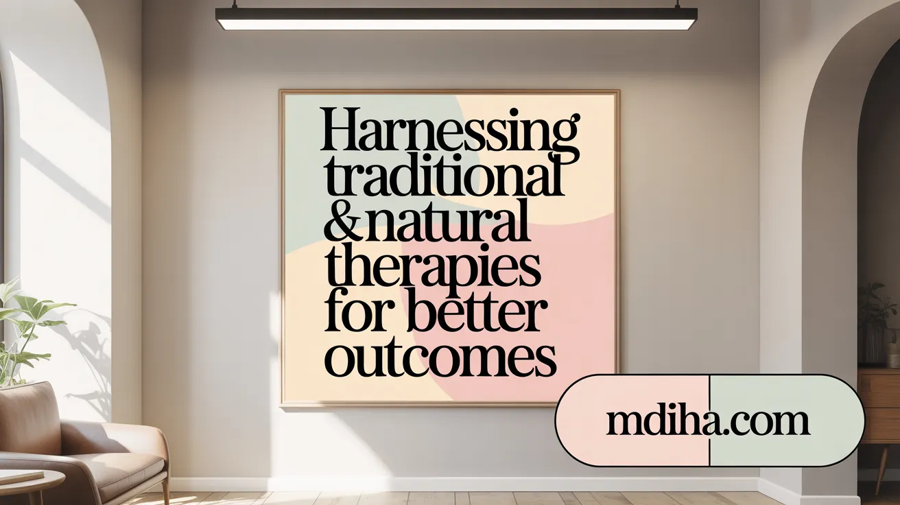 Harnessing Traditional & Natural Therapies for Better Outcomes