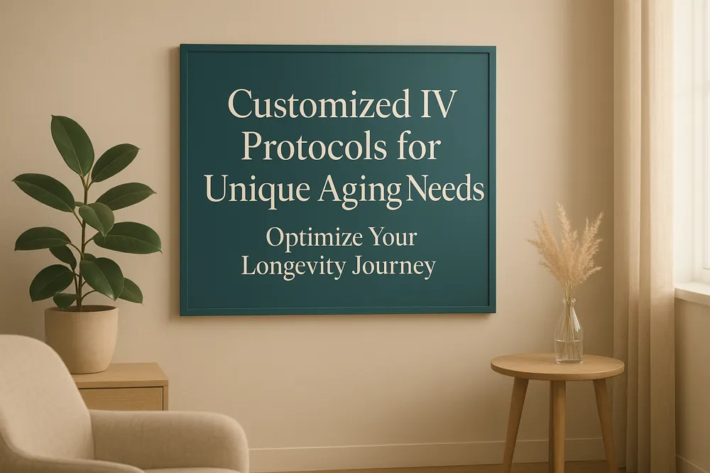 Customized IV Protocols for Unique Aging Needs - Optimize Your Longevity Journey
