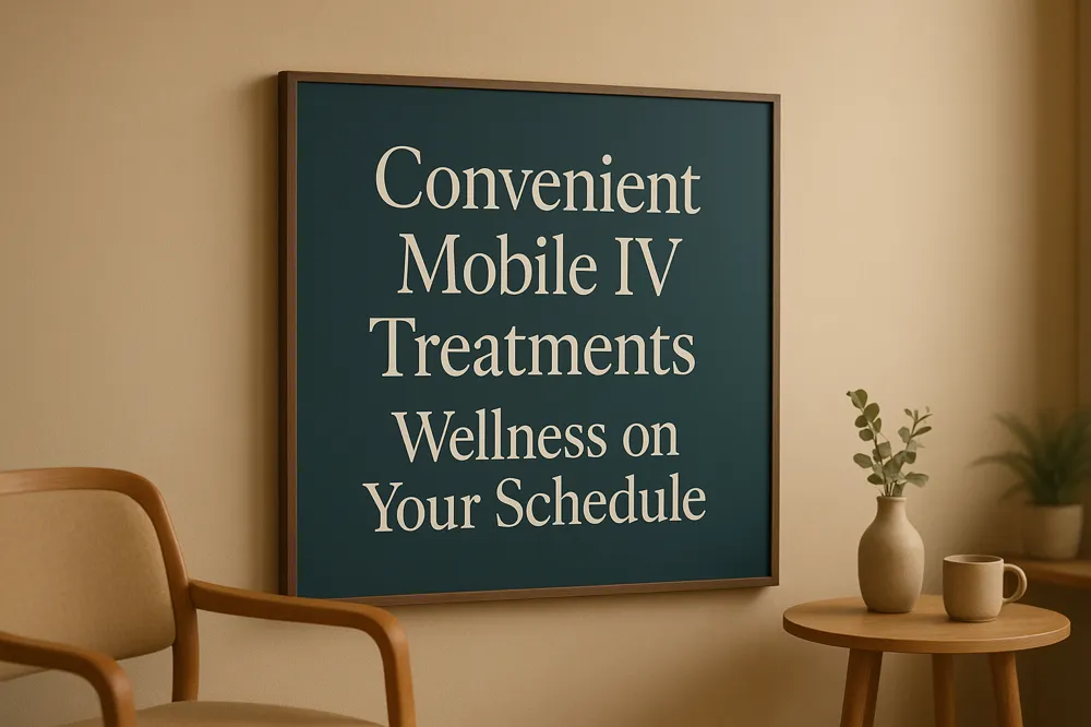 Convenient Mobile IV Treatments — Wellness on Your Schedule
