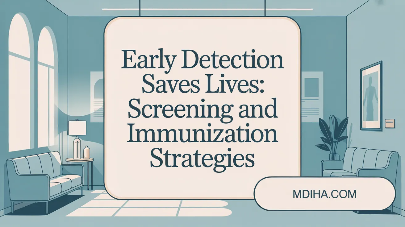 Early Detection Saves Lives: Screening and Immunization Strategies