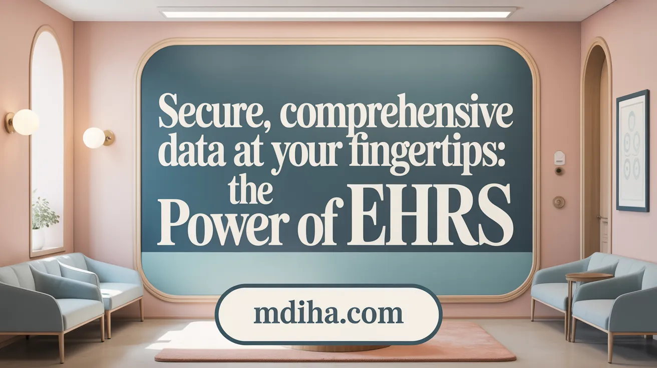 Secure, Comprehensive Data at Your Fingertips: The Power of EHRs
