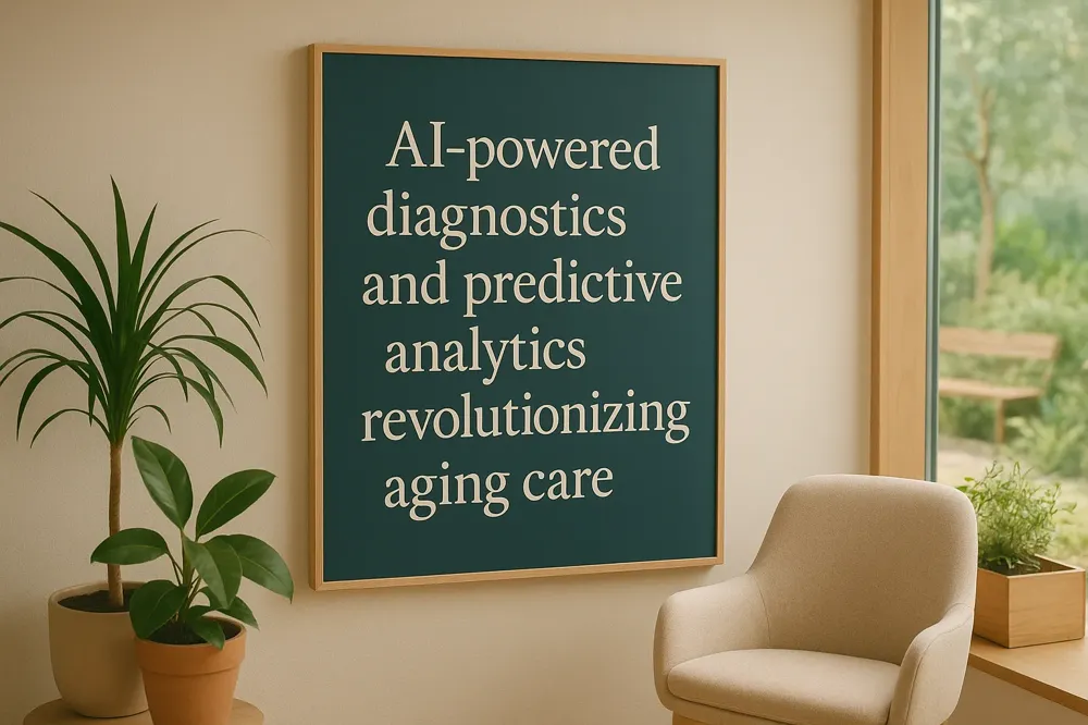 AI-powered diagnostics and predictive analytics revolutionizing aging care