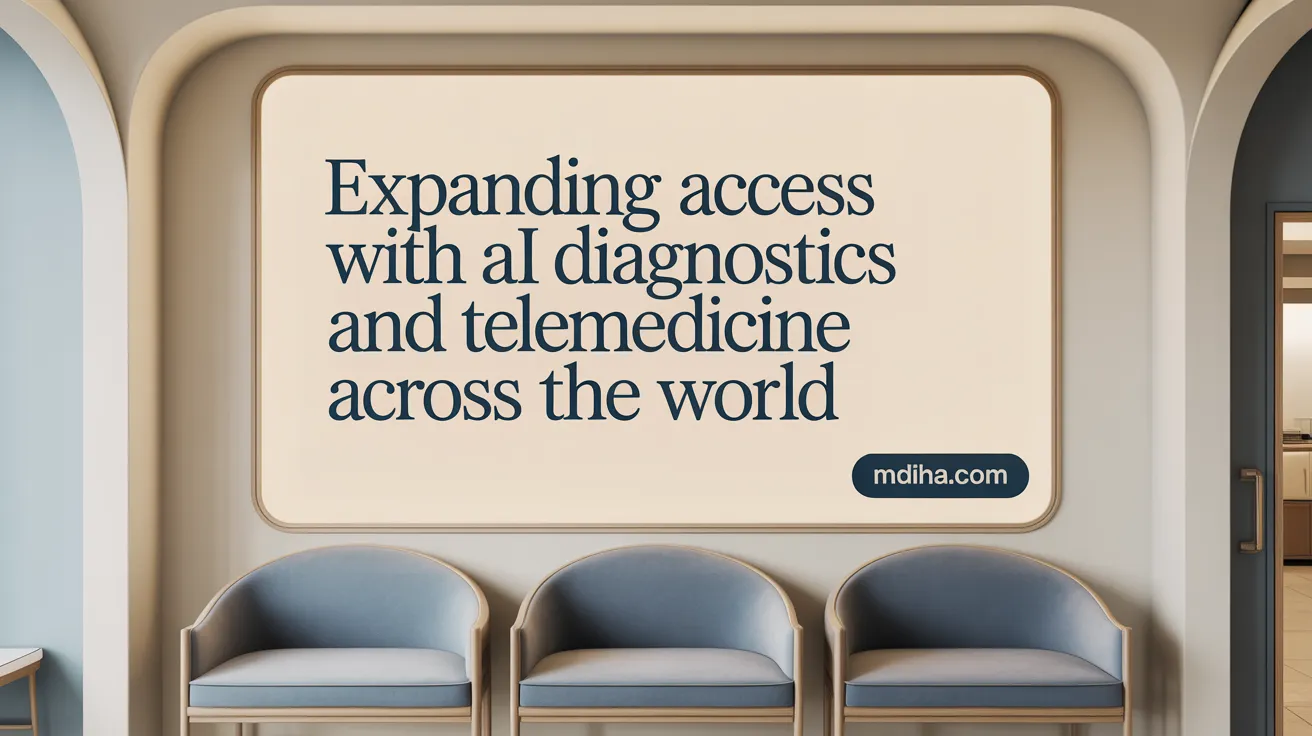 Expanding access with AI diagnostics and telemedicine across the world