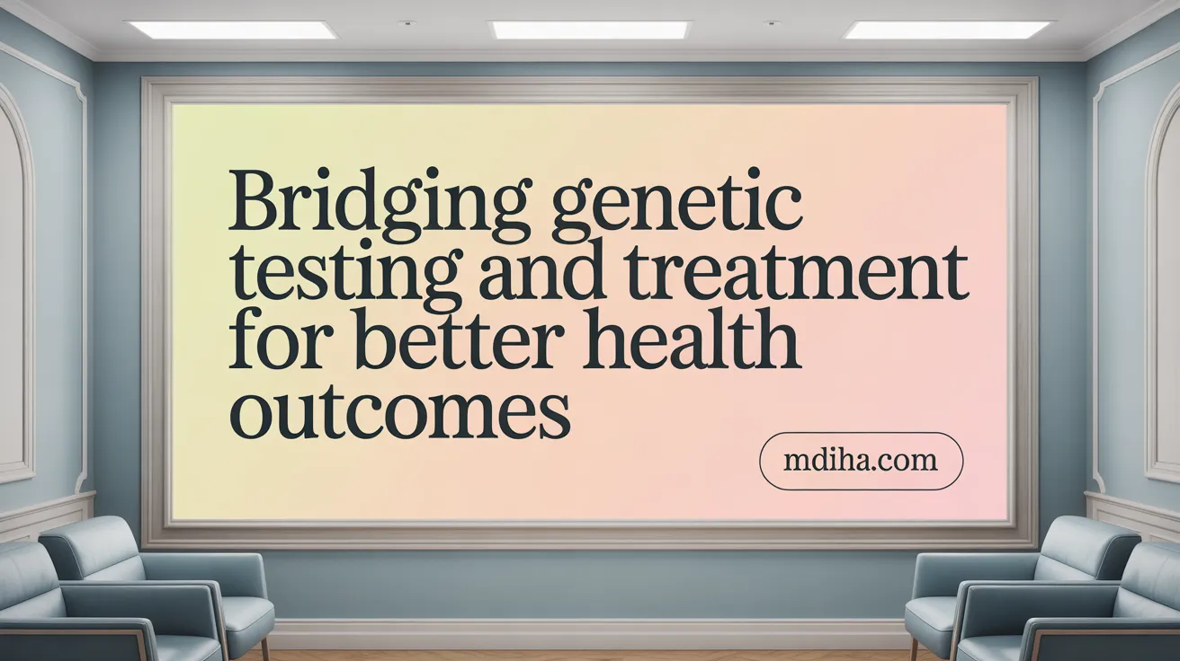 Bridging Genetic Testing and Treatment for Better Outcomes