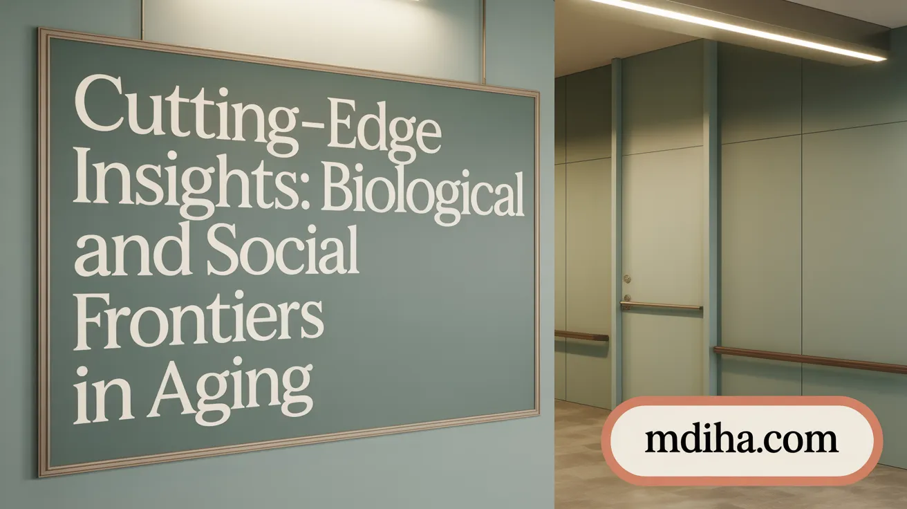 Cutting-Edge Insights: Biological and Social Frontiers in Aging