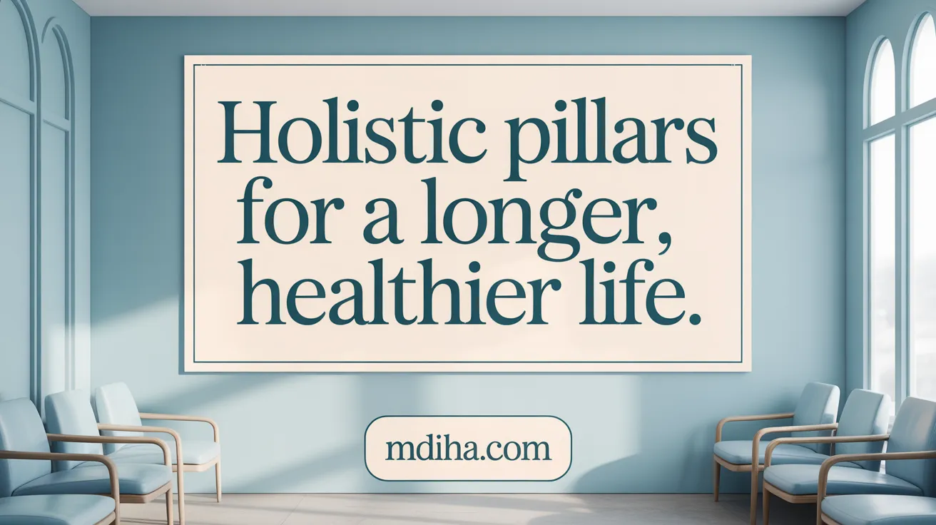 Holistic Pillars for a Longer, Healthier Life