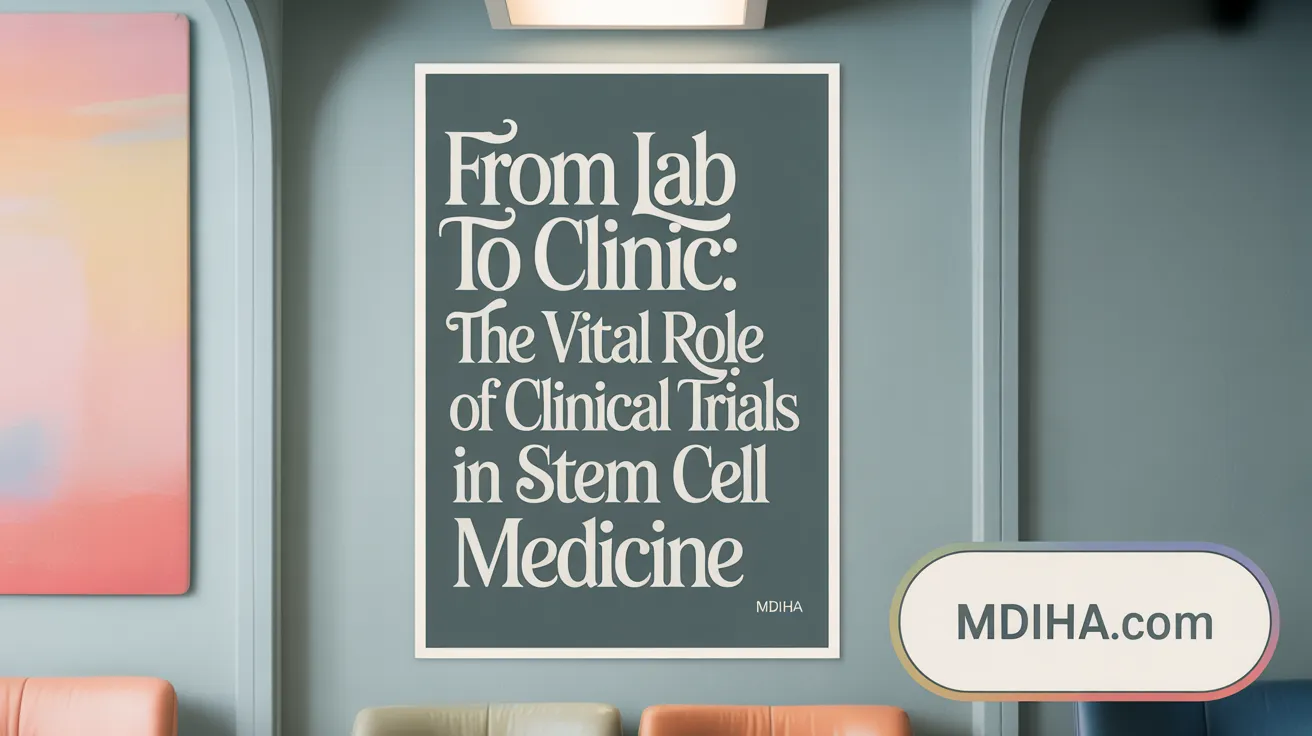 From lab to clinic: The vital role of clinical trials in stem cell medicine