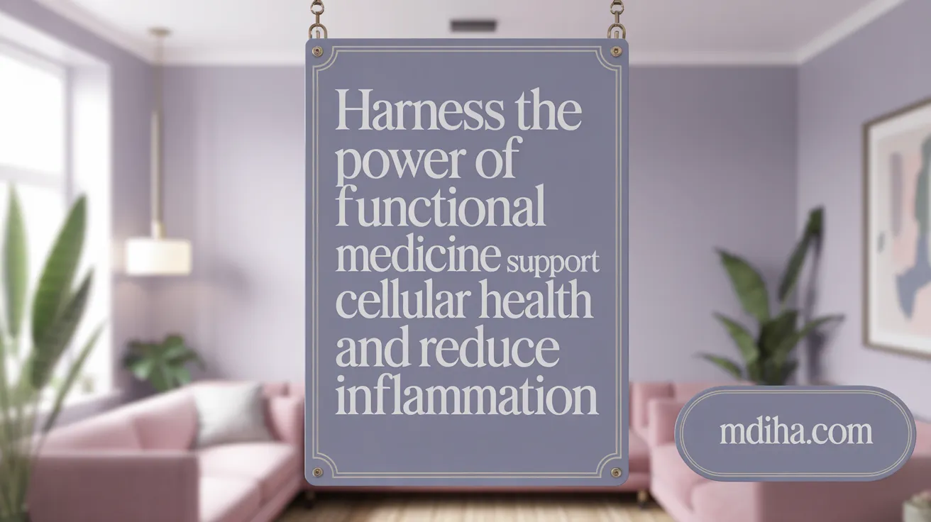 Harness the Power of Functional Medicine to Support Cellular Health and Reduce Inflammation