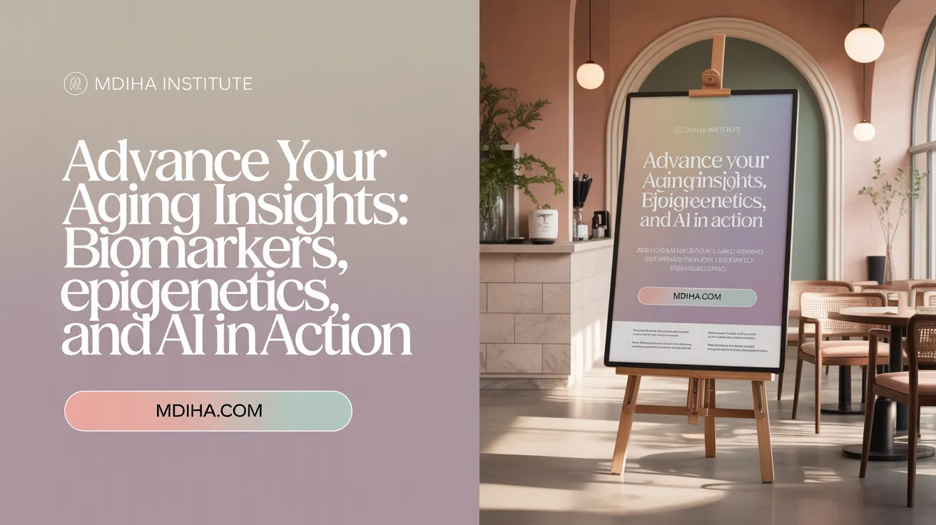 Advance Your Aging Insights: Biomarkers, Epigenetics, and AI in Action