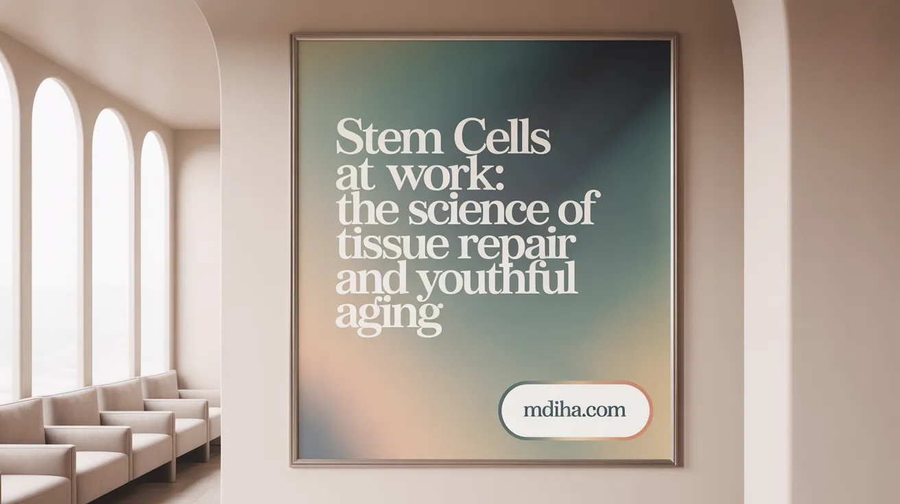 Stem Cells at Work: The Science of Tissue Repair and Youthful Aging