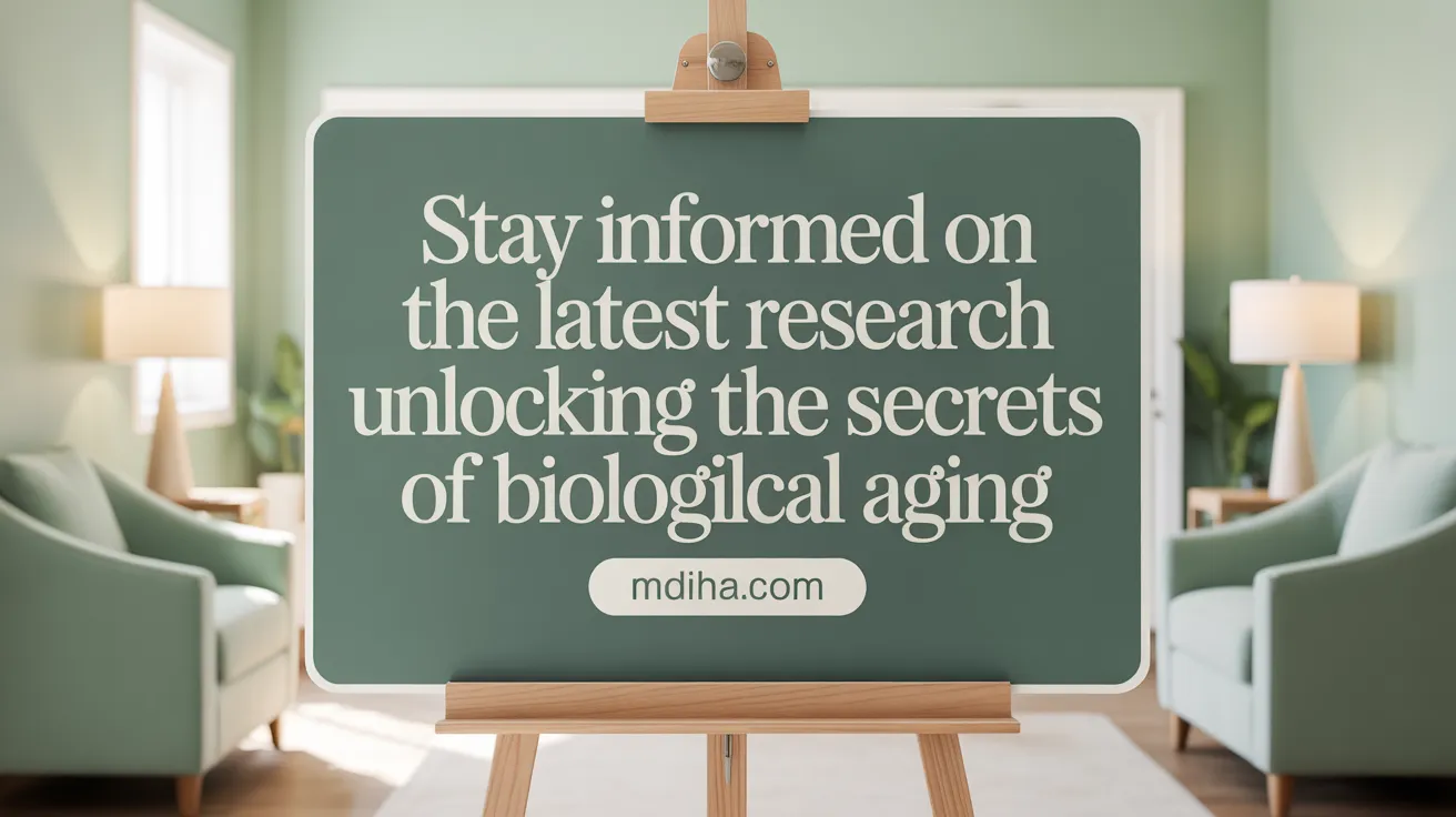 Stay informed on the latest research unlocking the secrets of biological aging