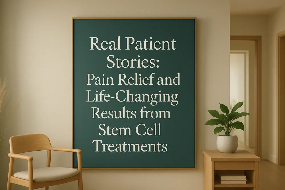 Real Patient Stories: Pain Relief and Life-Changing Results from Stem Cell Treatments