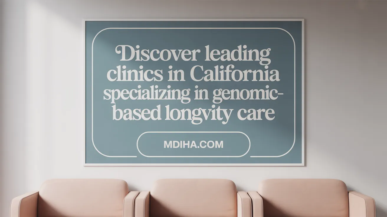 Discover Leading Clinics in California Specializing in Genomic-Based Longevity Care