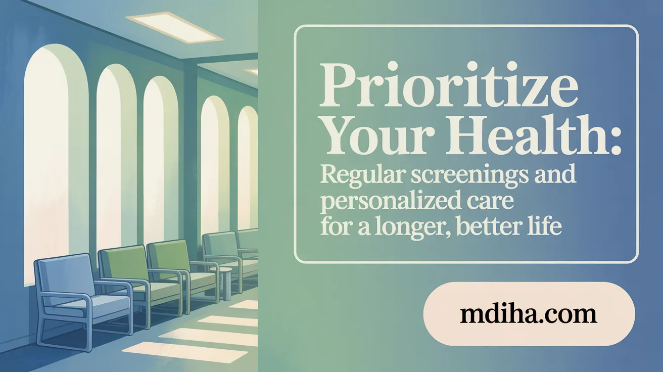 Prioritize Your Health: Regular Screenings and Personalized Care for a Longer, Better Life