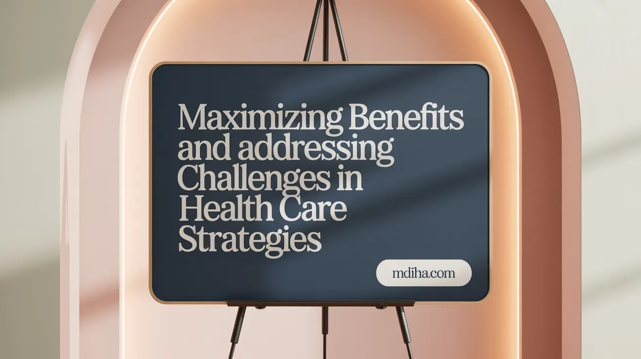 Maximizing Benefits and Addressing Challenges in Health Care Strategies