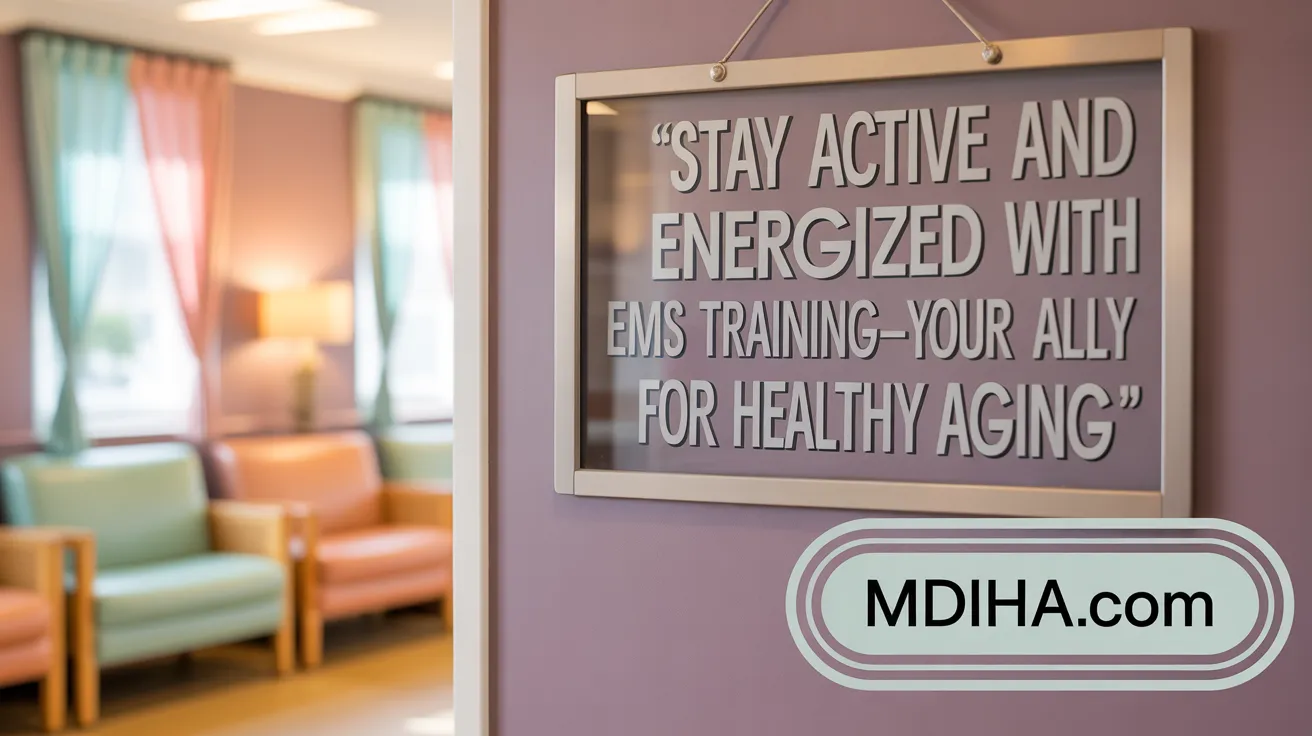 Stay active and sharp with EMS training—your ally for healthy aging