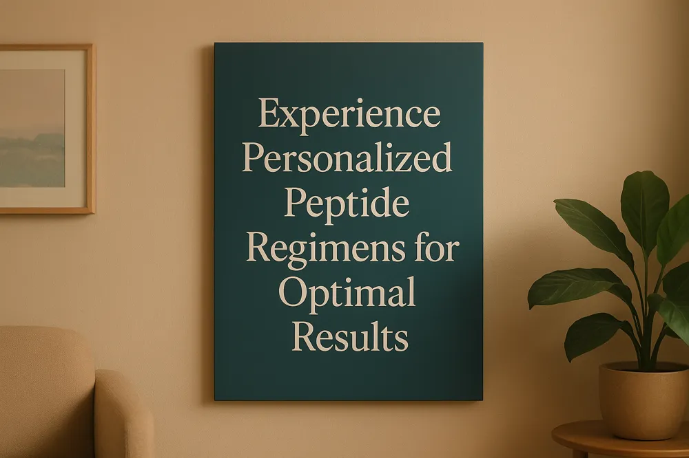 Experience Personalized Peptide Regimens for Optimal Results