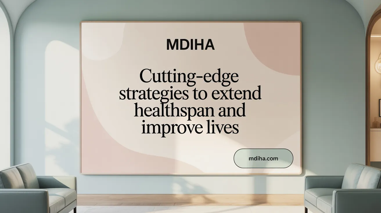 Cutting-Edge Strategies to Extend Healthspan and Improve Lives