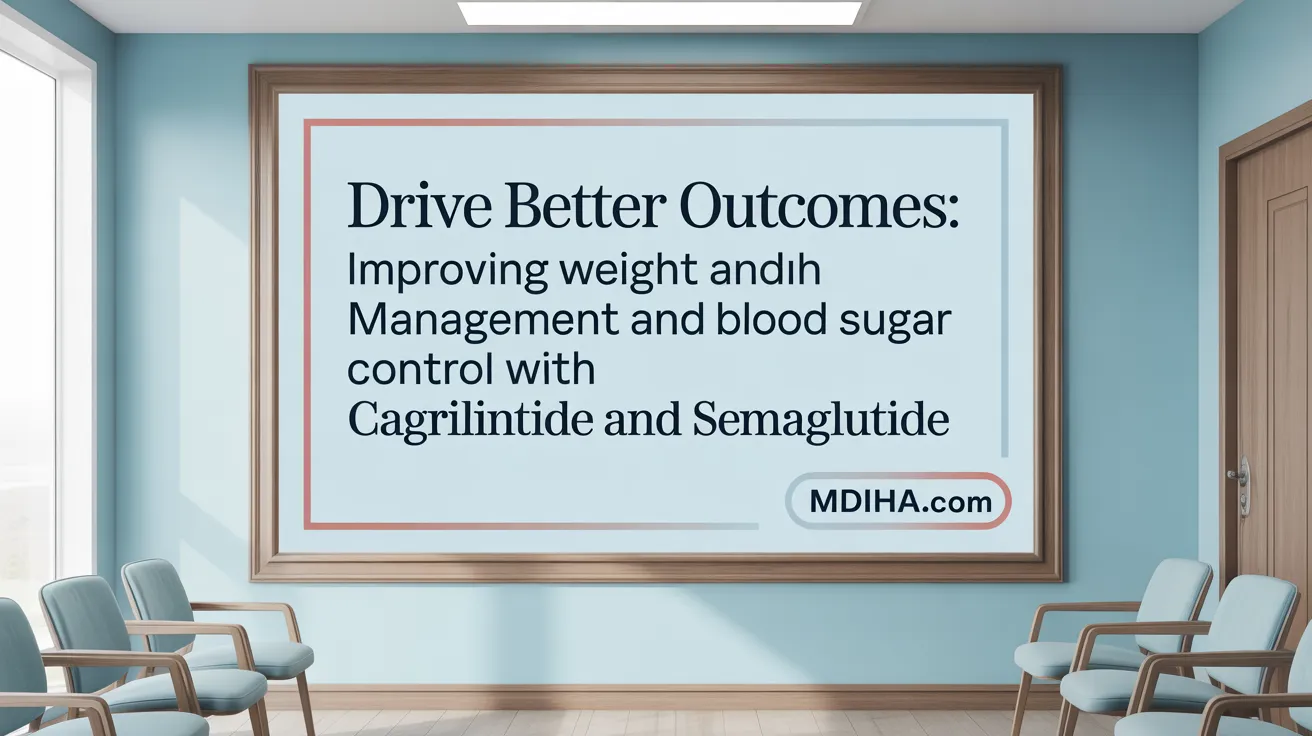 Drive Better Outcomes: Weight Loss and Glycemic Control with Cagrilintide and Semaglutide