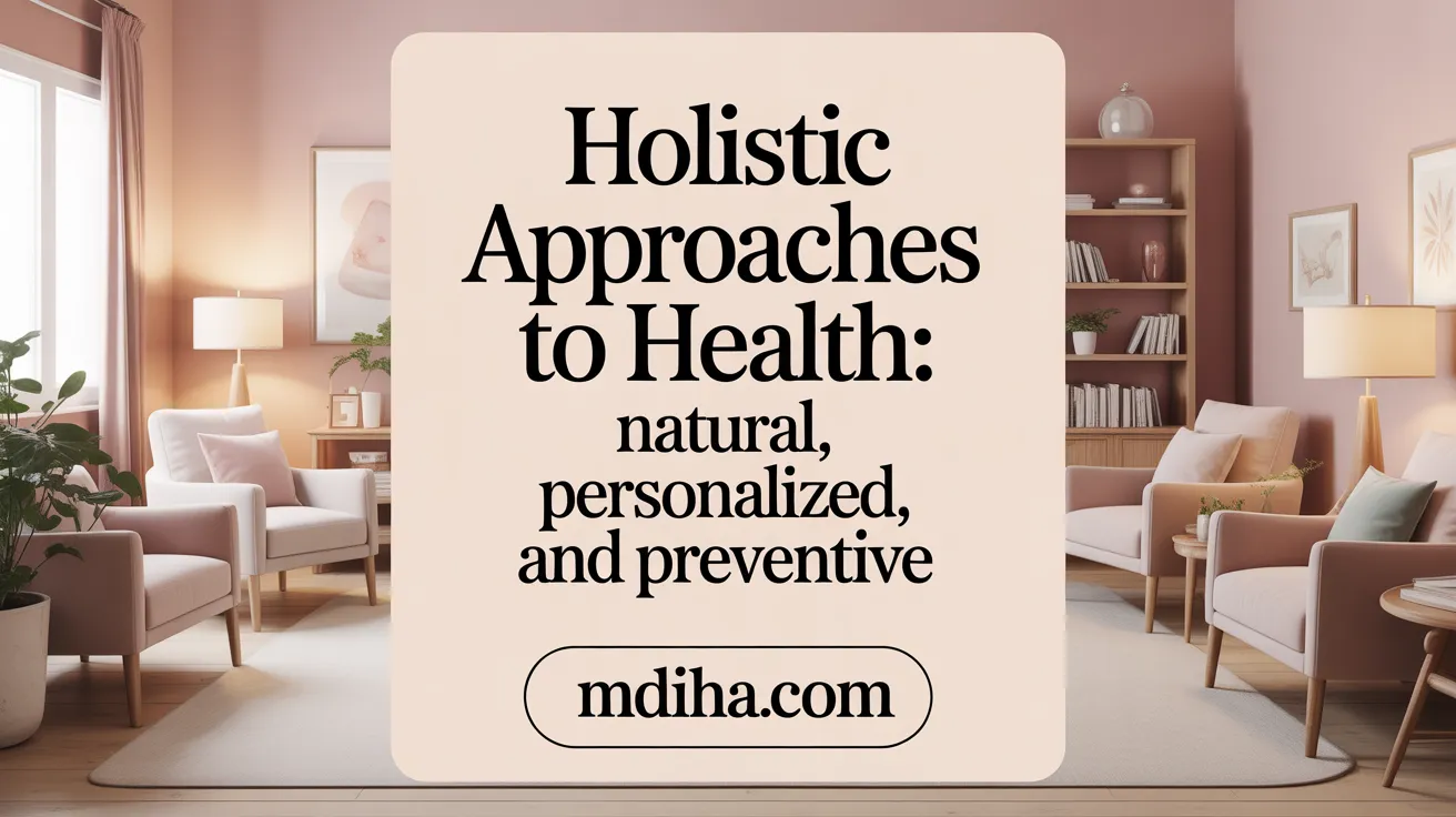 Holistic Approaches to Health: Natural, Personalized, and Preventive