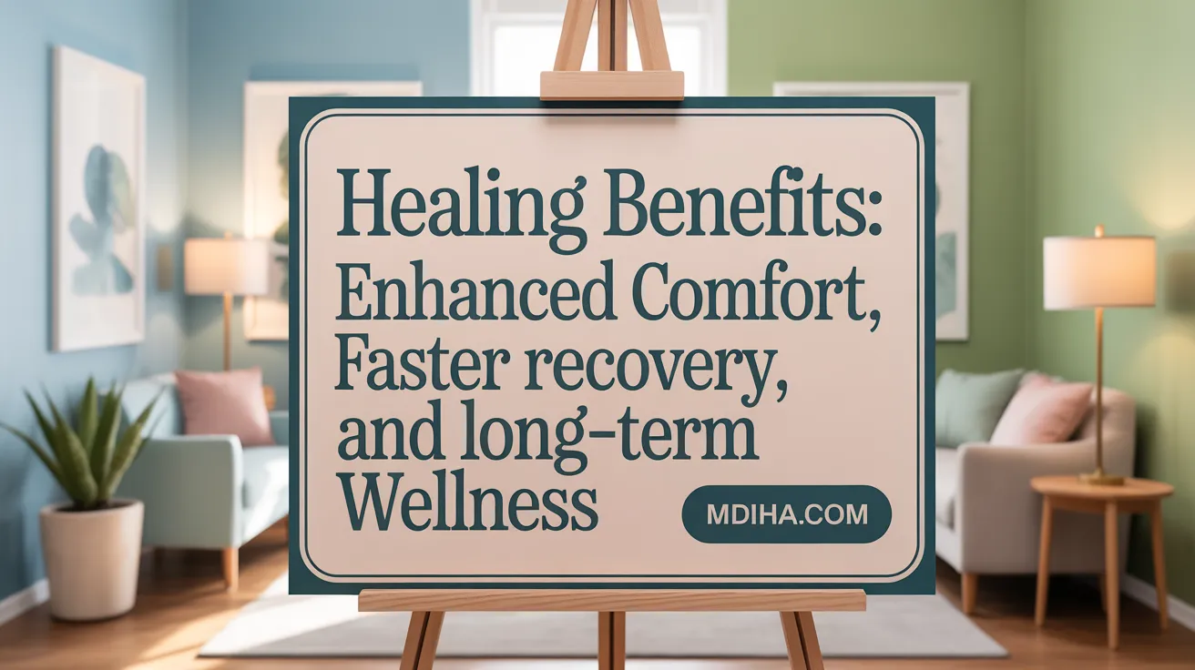 Healing Benefits: Reduced Pain, Faster Recovery, and Long-Term Wellness
