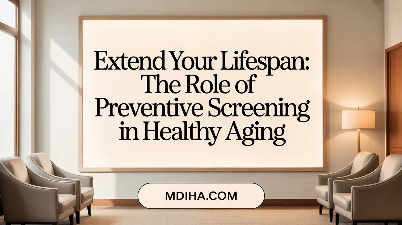 Extend Your Lifespan: The Role of Preventive Screening in Healthy Aging