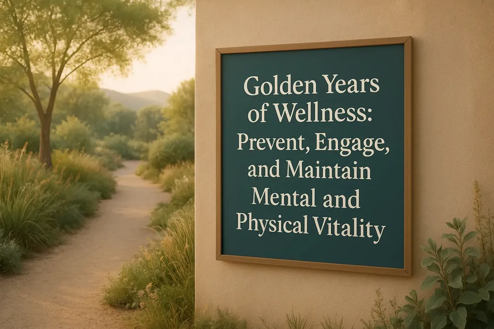 Golden Years of Wellness: Prevent, Engage, and Maintain Mental and Physical Vitality