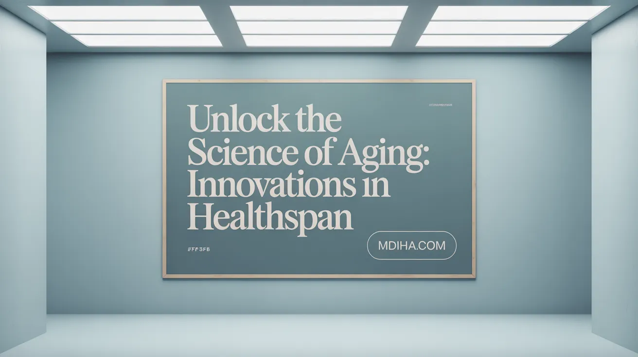 Unlock the Science of Aging: Innovations in Healthspan