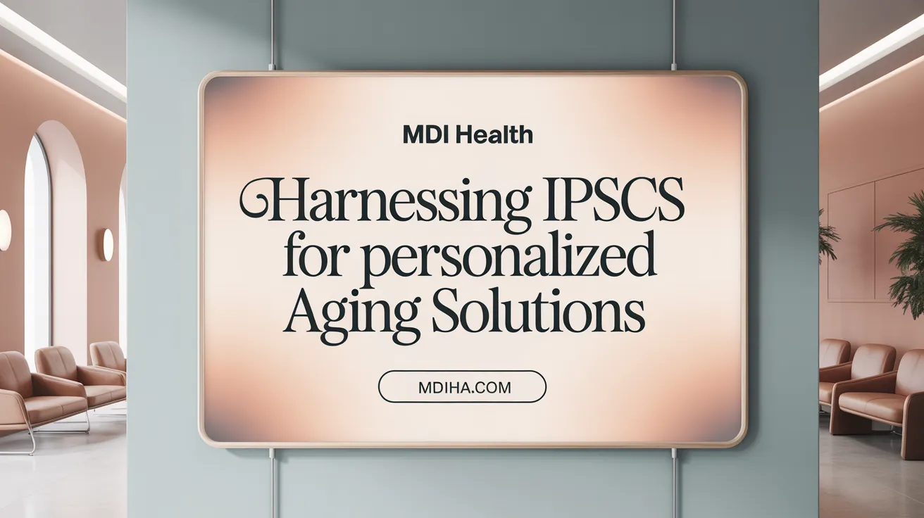 Harnessing iPSCs for Personalized Aging Solutions