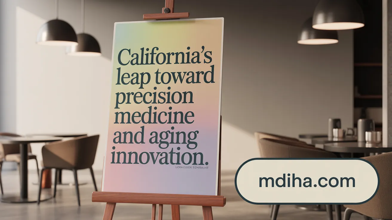 California's Leap Toward Precision Medicine and Aging Innovation