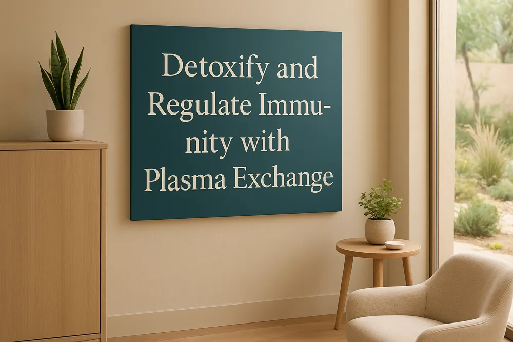 Detoxify and Regulate Immunity with Plasma Exchange